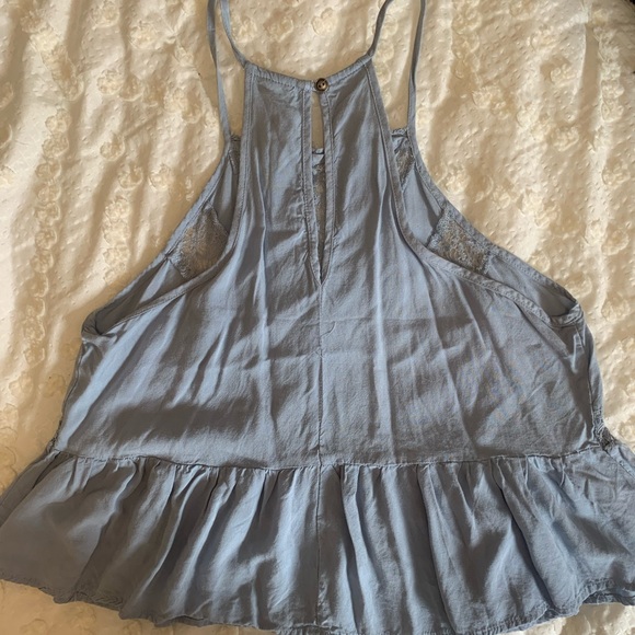 Pacsun Light Blue Flowy Tank - Picture 3 of 4